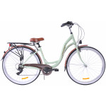 Mestský bicykel 28 Kozbike Holland Retro S-6 Mätová